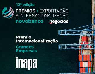 Inapa ganha prémio de Internacionalização na categoria de Grandes Empresas - Inapa
